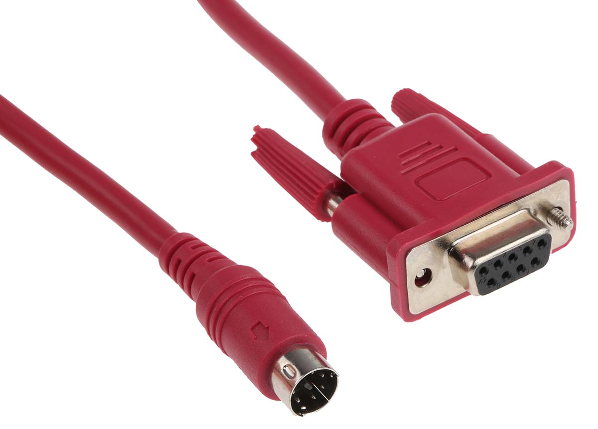 Mitsubishi Electric PLC Cable for Use with QC Series