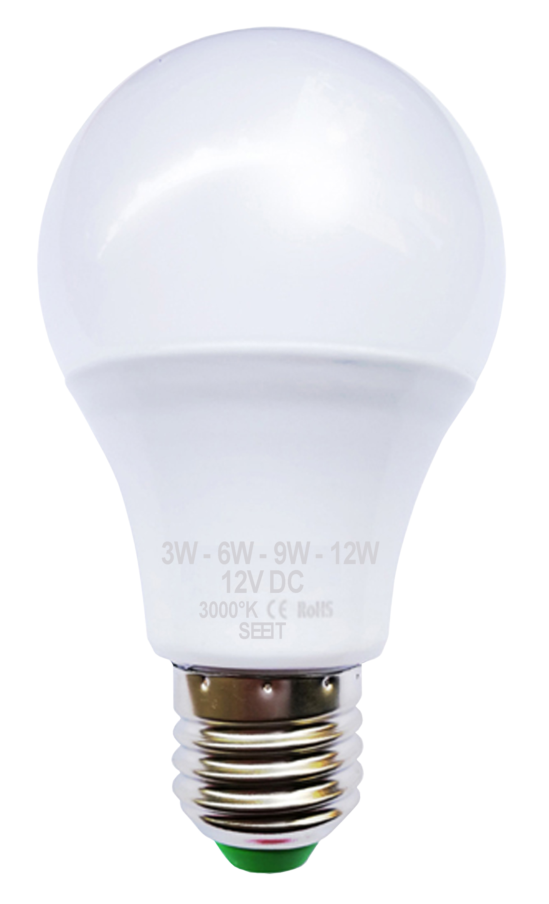 Seeit AMP0036 E27 LED Bulbs 7 W, 3000K, Warm White, Bulb shape