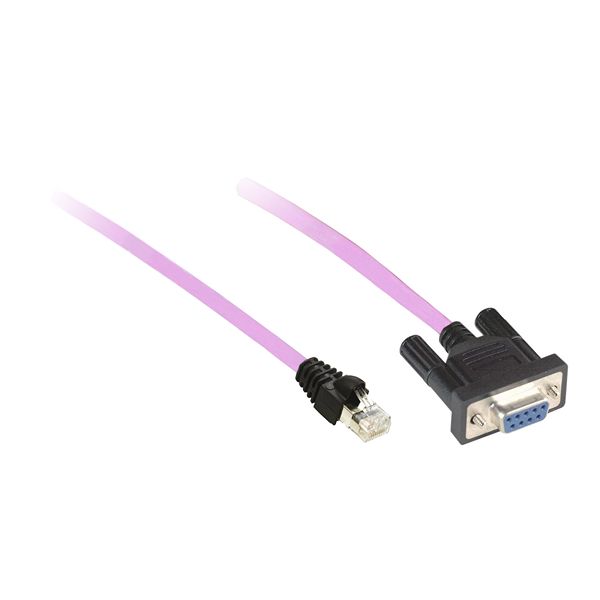 Schneider Electric TCS Series Connecting Cable for Use with GT/GK with Control, Magelis XBT GC, Modicon LMC058, Modicon