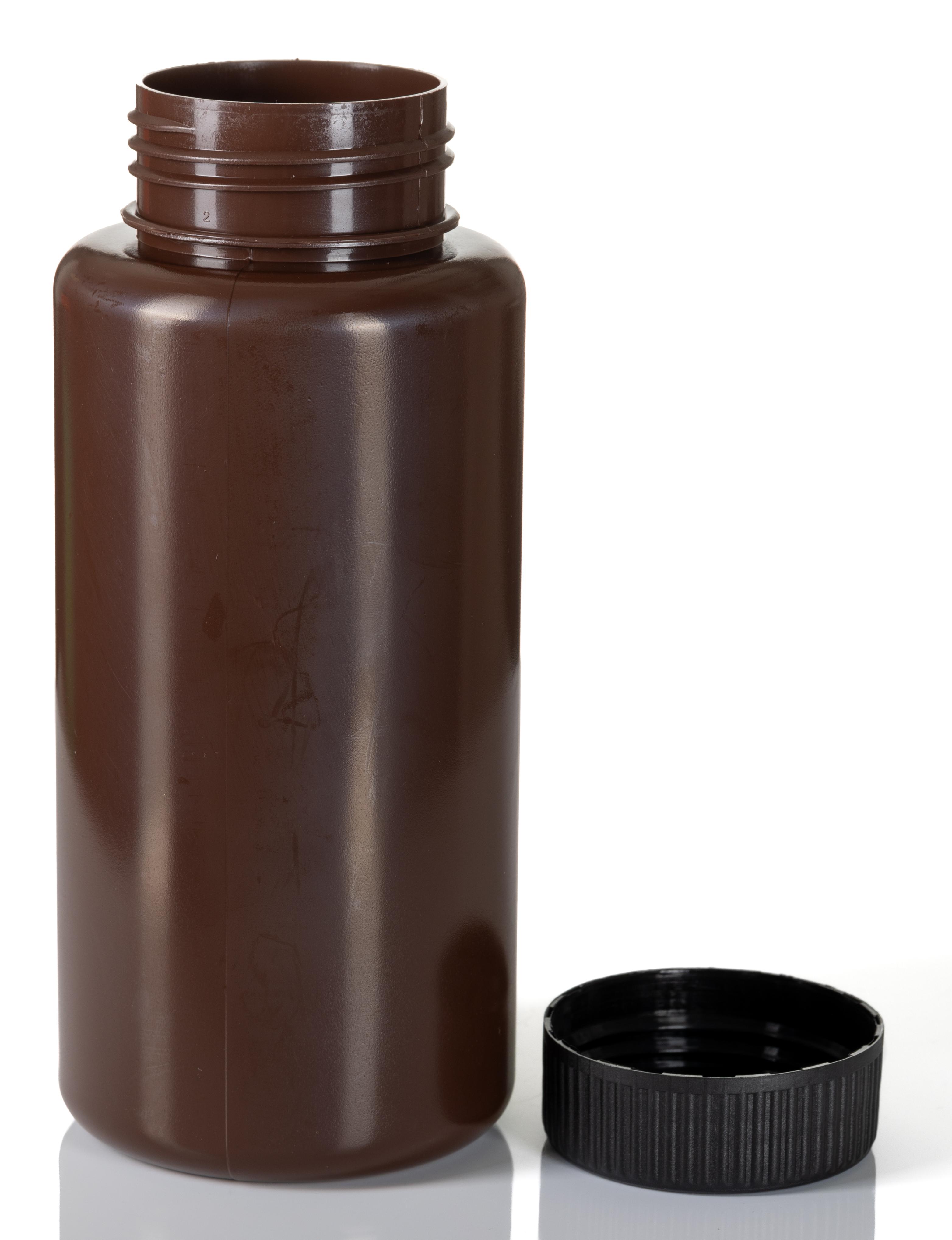 RS PRO 1L HDPE Wide Neck Storage Bottle