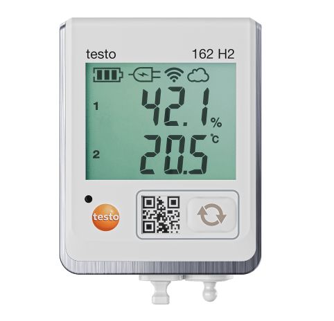 Testo TESTO 162 H2 Temperature & Humidity Data Logger Data Logger, Wi-Fi, 1 Input Channel(s)