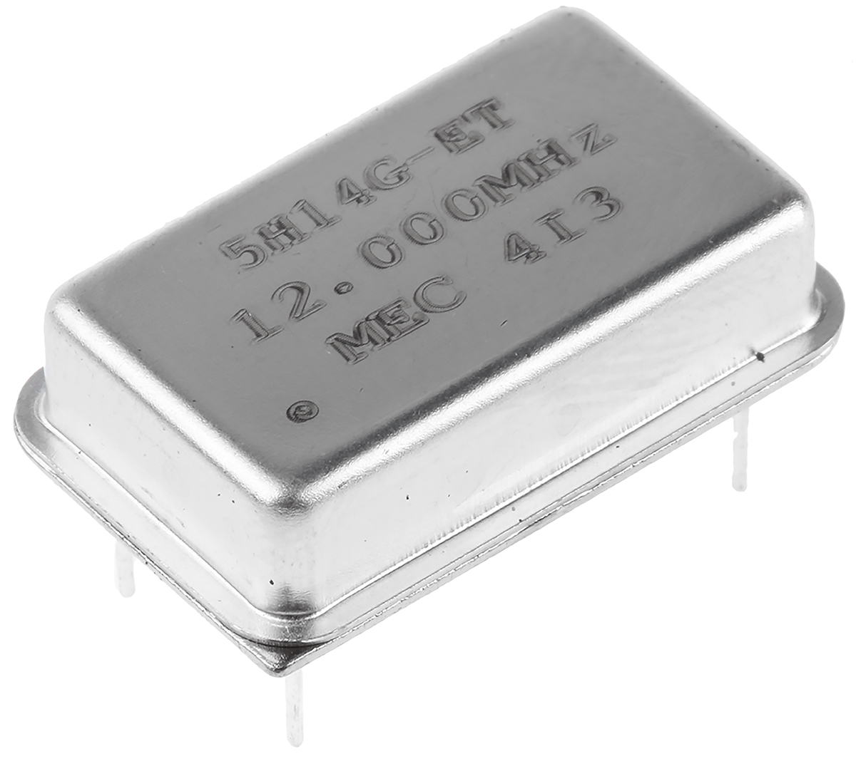 MERCURY, 12MHz Clock Oscillator, ±50ppm HCMOS, TTL, 14-Pin PDIP 5H14ET-12.000