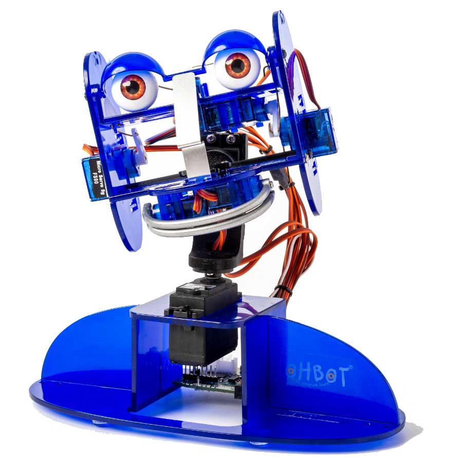 Ohbot Robot Kit AI Educational Robot - DIY Kit