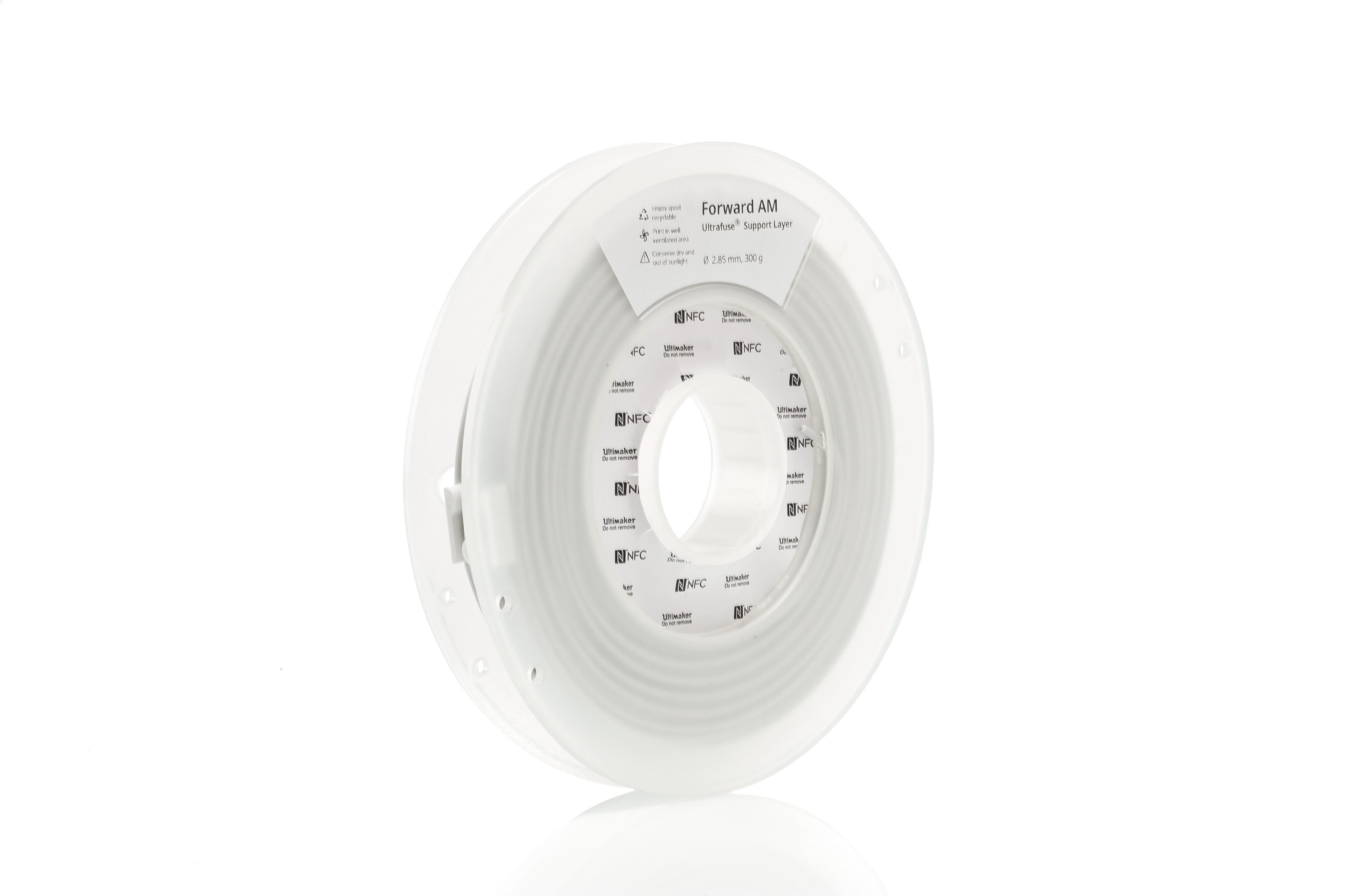Ultimaker 2.85mm Light Grey Ultrafuse Support Layer 3D Printer Filament, 300g