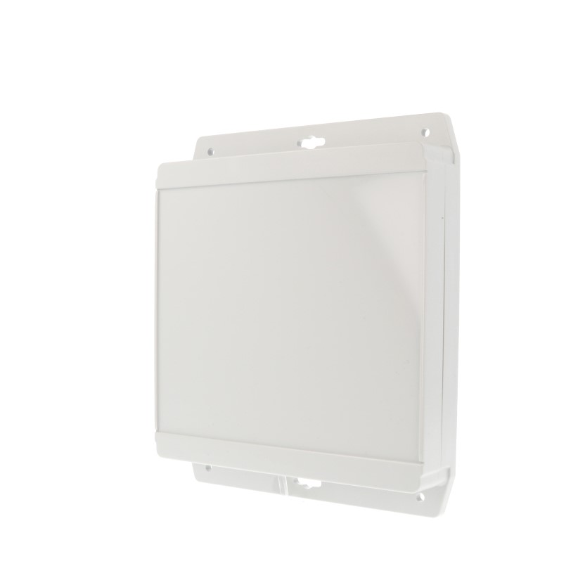 Hammond 1555F Series Grey ABS Enclosure, IP66, IP68, Flanged, Grey Lid, 180 x 180 x 40mm