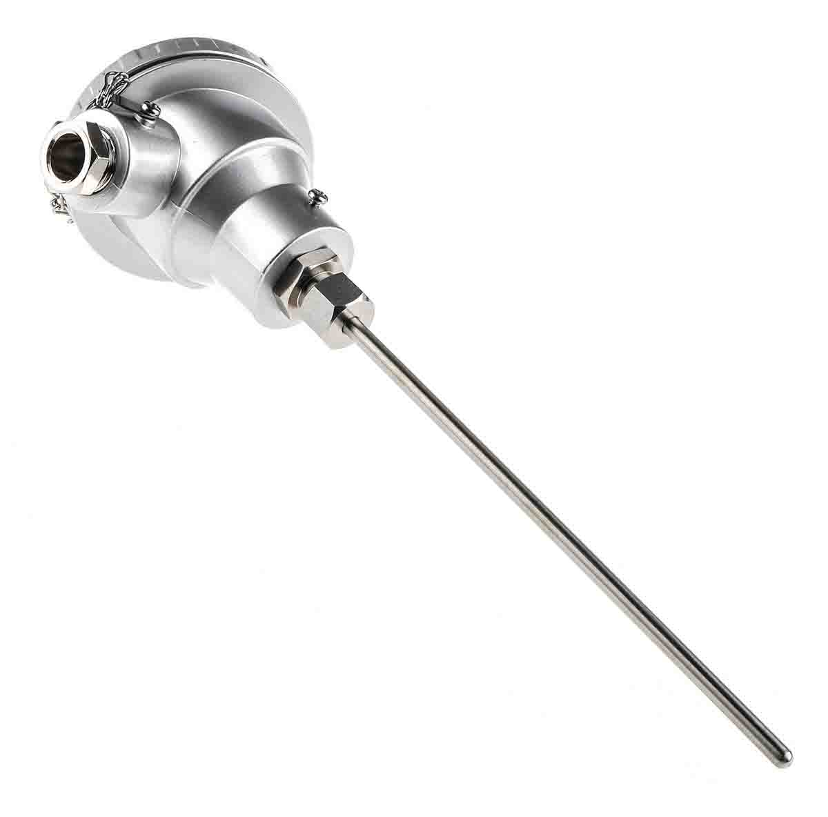 RS PRO PT100 RTD Sensor, 6mm Dia, 200mm Long, 4 Wire, Probe, Class B +450°C Max