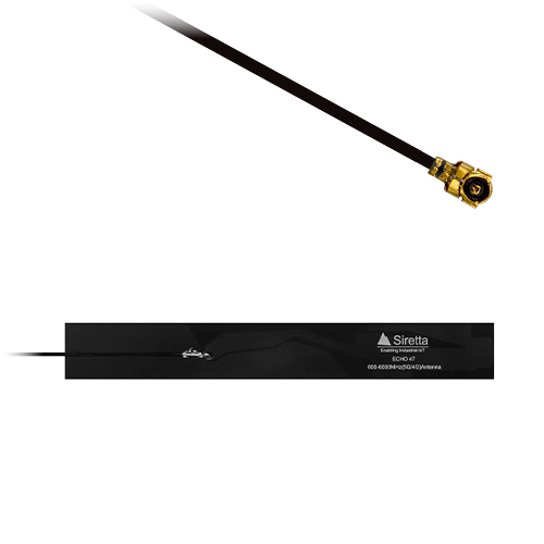 Siretta ECHO47/0.2M/SMAM/36 PCB Multiband Antenna with IPEX, UFL Connector