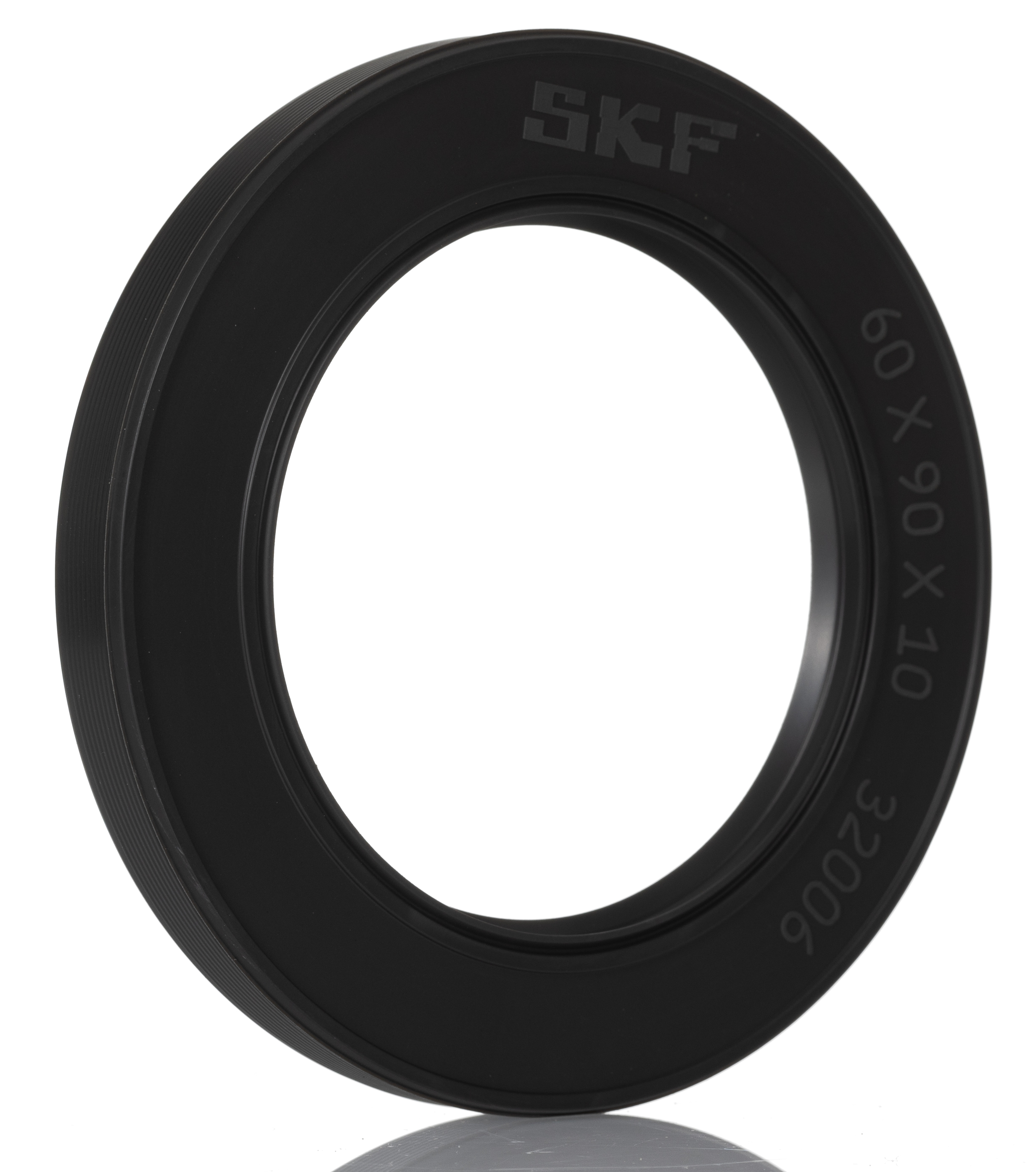 SKF Nitrile Rubber Seal, 60mm ID, 90mm OD, 10mm