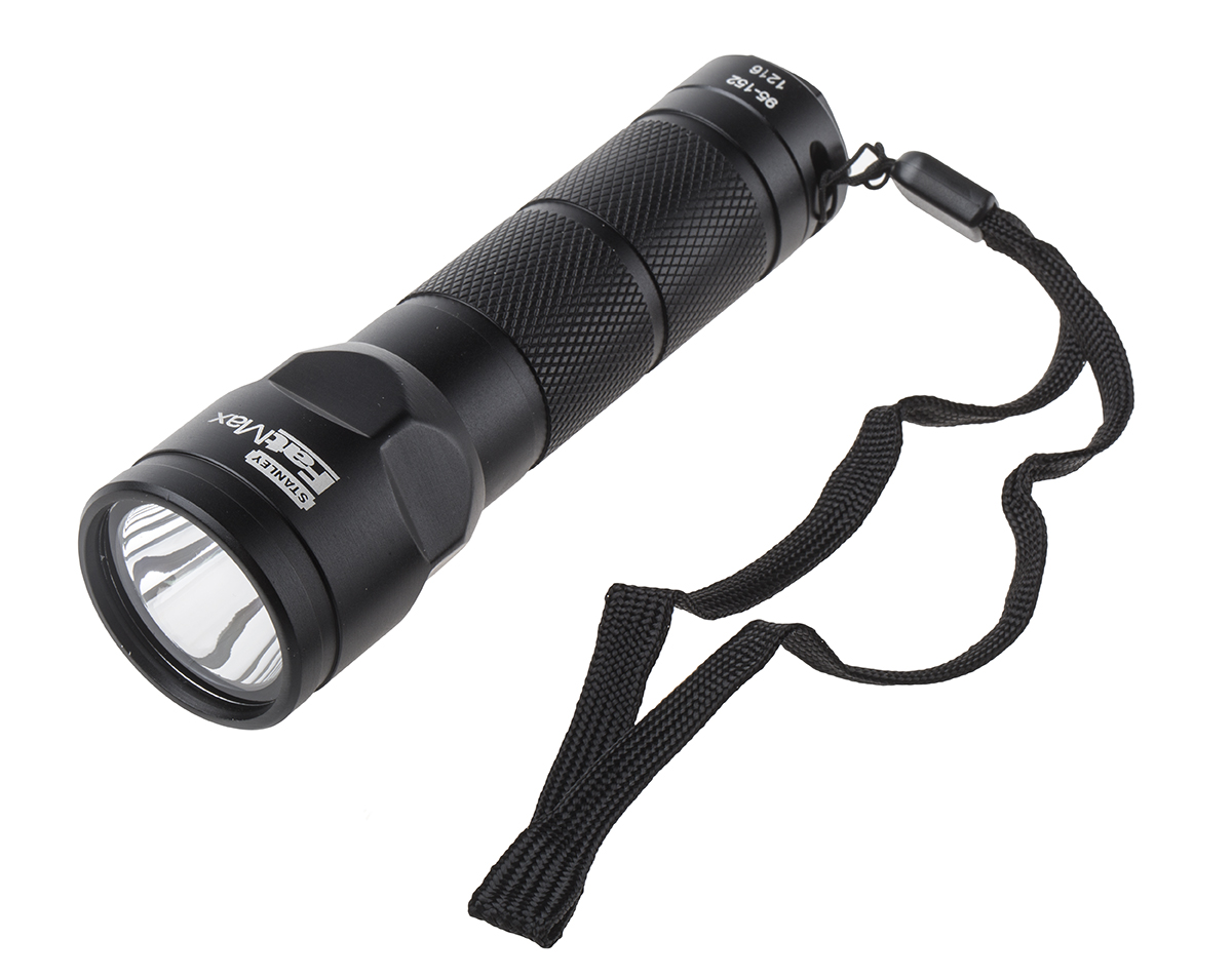 Stanley Tools LED Torch Black 120 lm, 123 mm