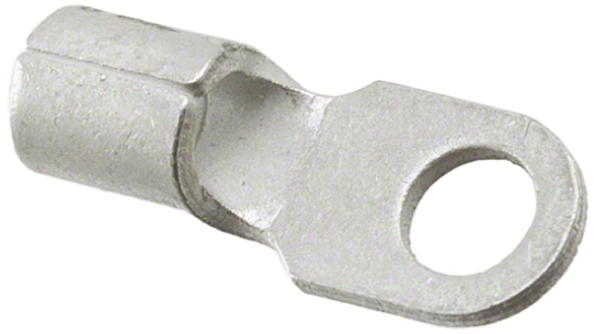 Molex, VersaKrimp Uninsulated Ring Terminal, M4 (#8) Stud Size, 2.5mm² to 6mm² Wire Size