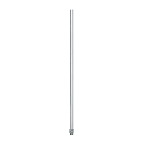 Patlite Silver Threaded Pole for use with LR, SL, SK, SF, NE-A, NE-IL Series