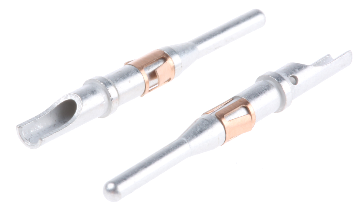 ITT Cannon Male Solder Circular Connector Contact, Wire Size 26 → 14 AWG