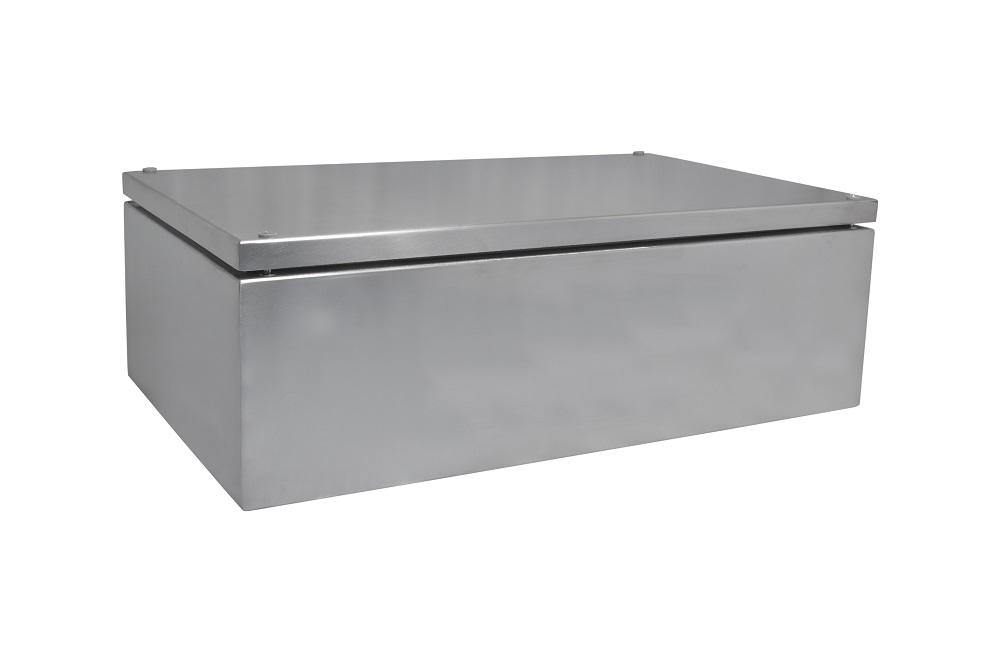 RS PRO 304 Stainless Steel Enclosure, IP66, 500 mm x 300 mm x 161mm