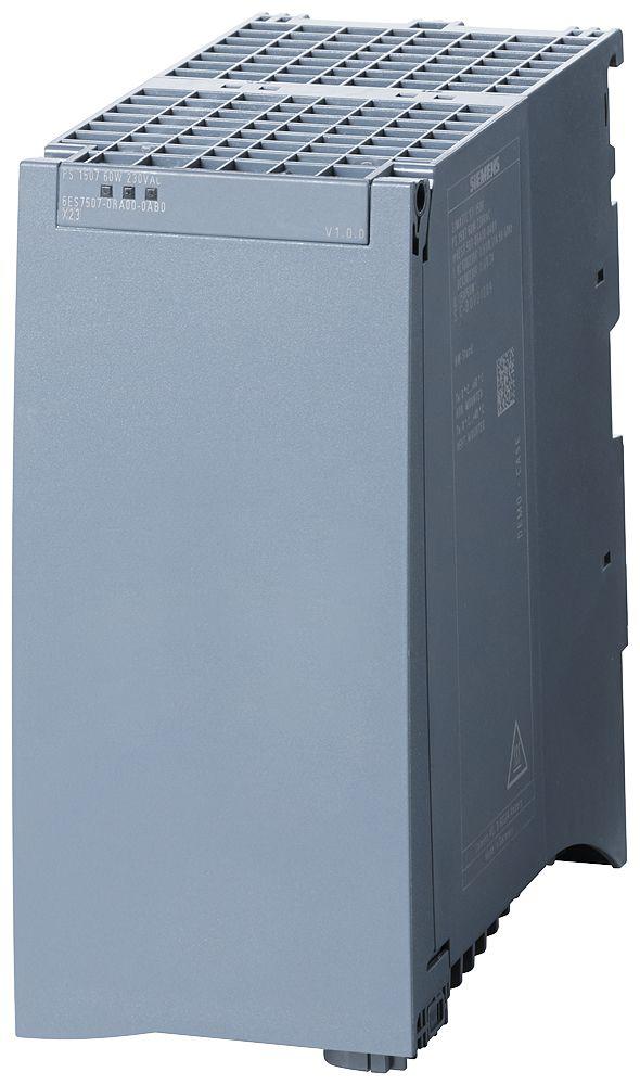 Siemens 6ES7507 Series Power Supply for Use with SIMATIC S7-1500, 120 V