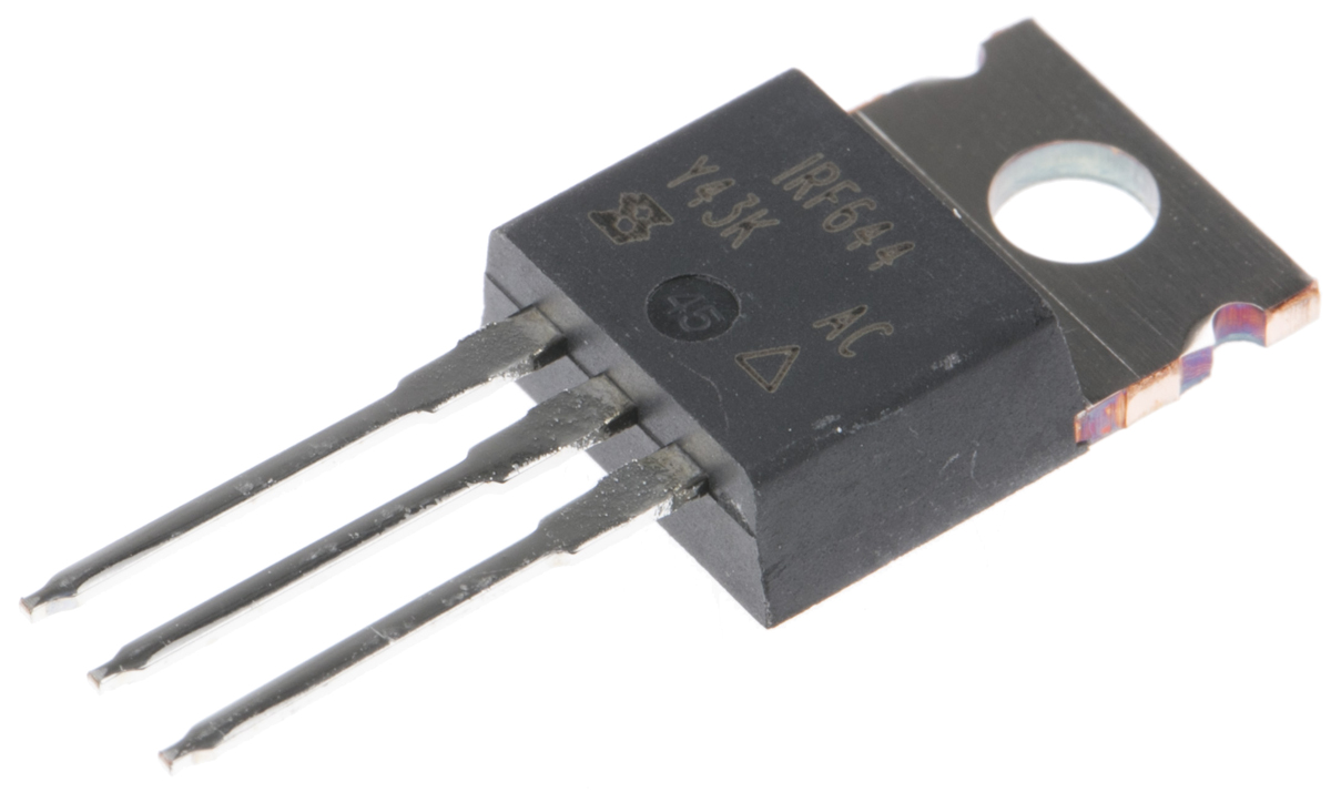Vishay IRF644 Type N-Channel MOSFET, 14 A, 250 V Enhancement, 3-Pin TO-220 IRF644PBF