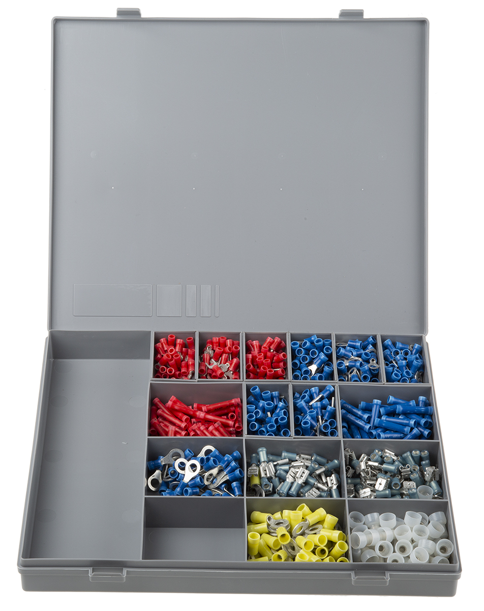 TE Connectivity Bootlace Ferrule Plasti-Grip Terminals and Splices Crimp terminal Kit