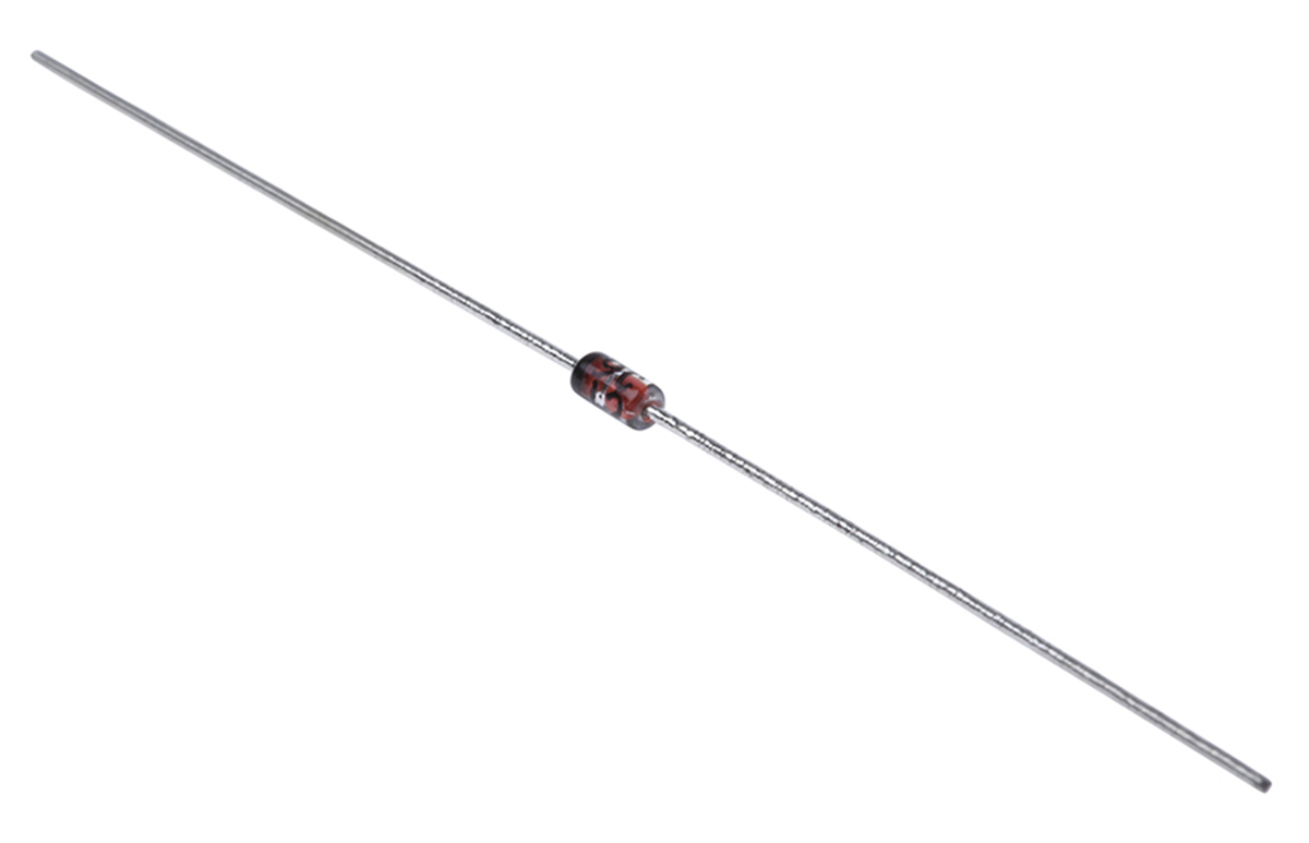 onsemi, 12V Zener Diode 5% 500 mW Through Hole 2-Pin DO-35