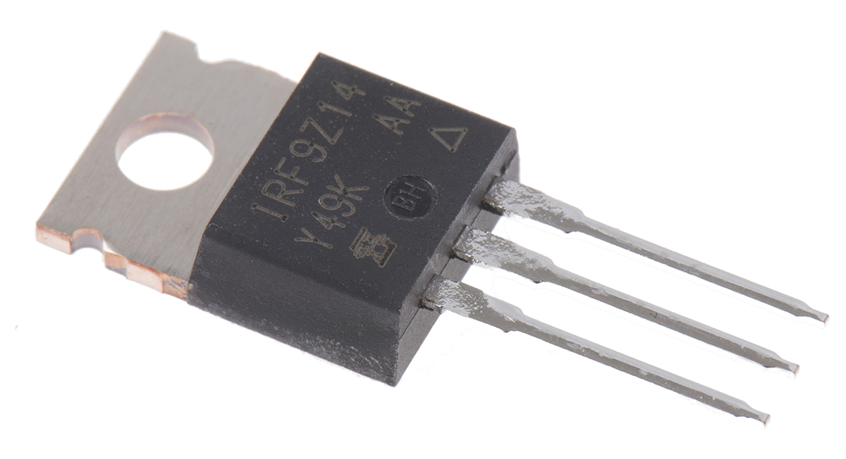 Vishay IRF9Z14 Type P-Channel MOSFET, 6.7 A, 60 V Enhancement, 3-Pin TO-220 IRF9Z14PBF