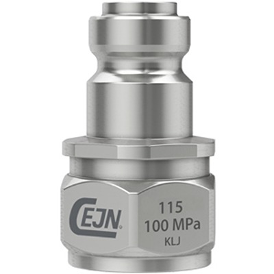 CEJN Steel Female Pneumatic Quick Connect Coupling, NPT 1/4 Female Female Thread