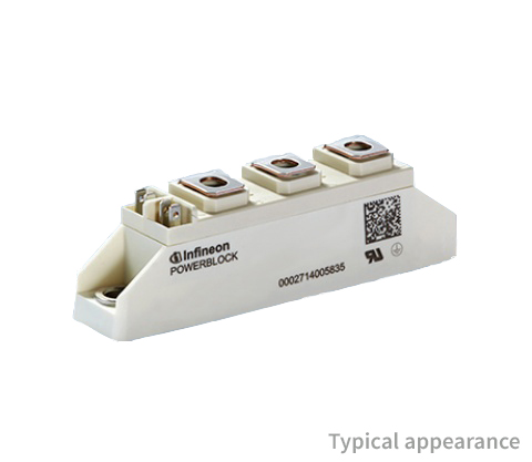 Infineon TT120N16SOFHPSA1, Thyristor Module 1600V, 120A 100mA
