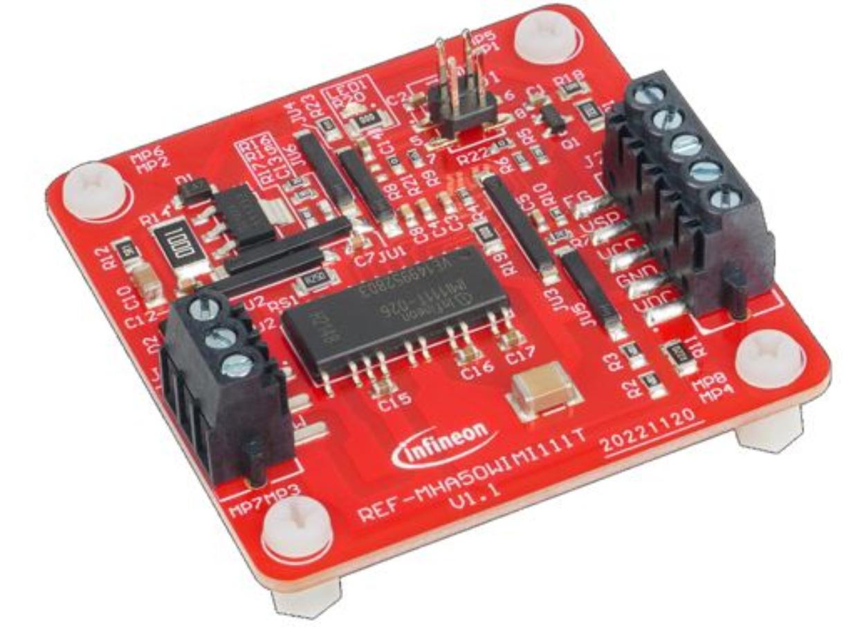 Infineon IMOTION Fan Driver Reference Design Kit 3-Phase Motor Drive for Gate Driver for Motor