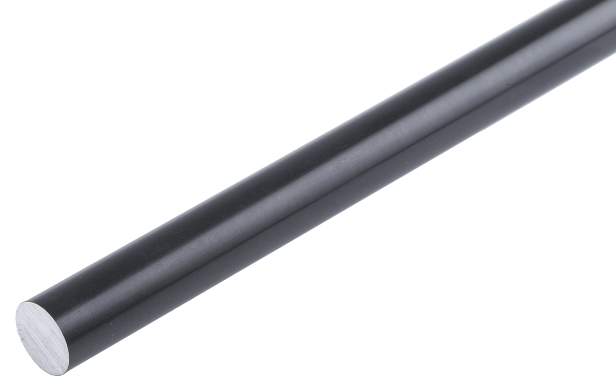 Igus 0.6m Long Aluminium Round Shaft, 10mm Shaft Diam. , Hardness 75HB, h8 Tolerance