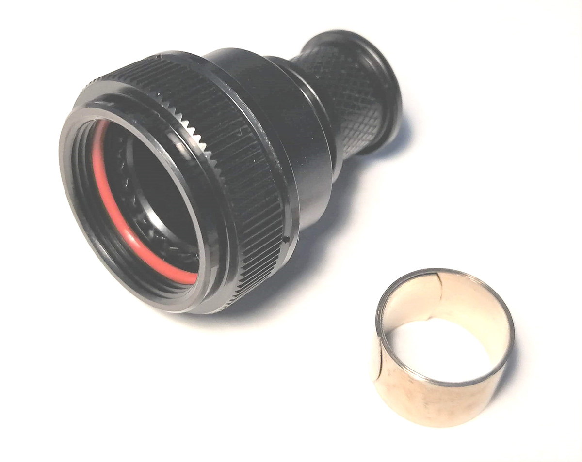 Amphenol Limited, BK4Size 16 Straight Circular Connector Backshell, For Use With 38999 III