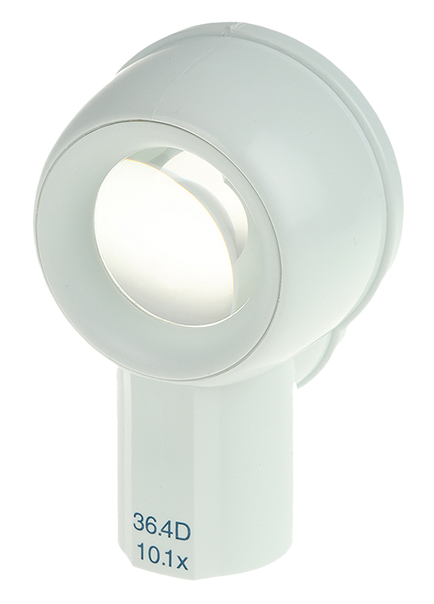 Coil Illuminated Magnifier, 10.1X x Magnification, 34mm Diameter