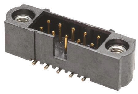 HARWIN Datamate J-Tek Series Straight Surface PCB Header, 20 Contact(s), 2 mm Pitch, 2 Row, Shrouded