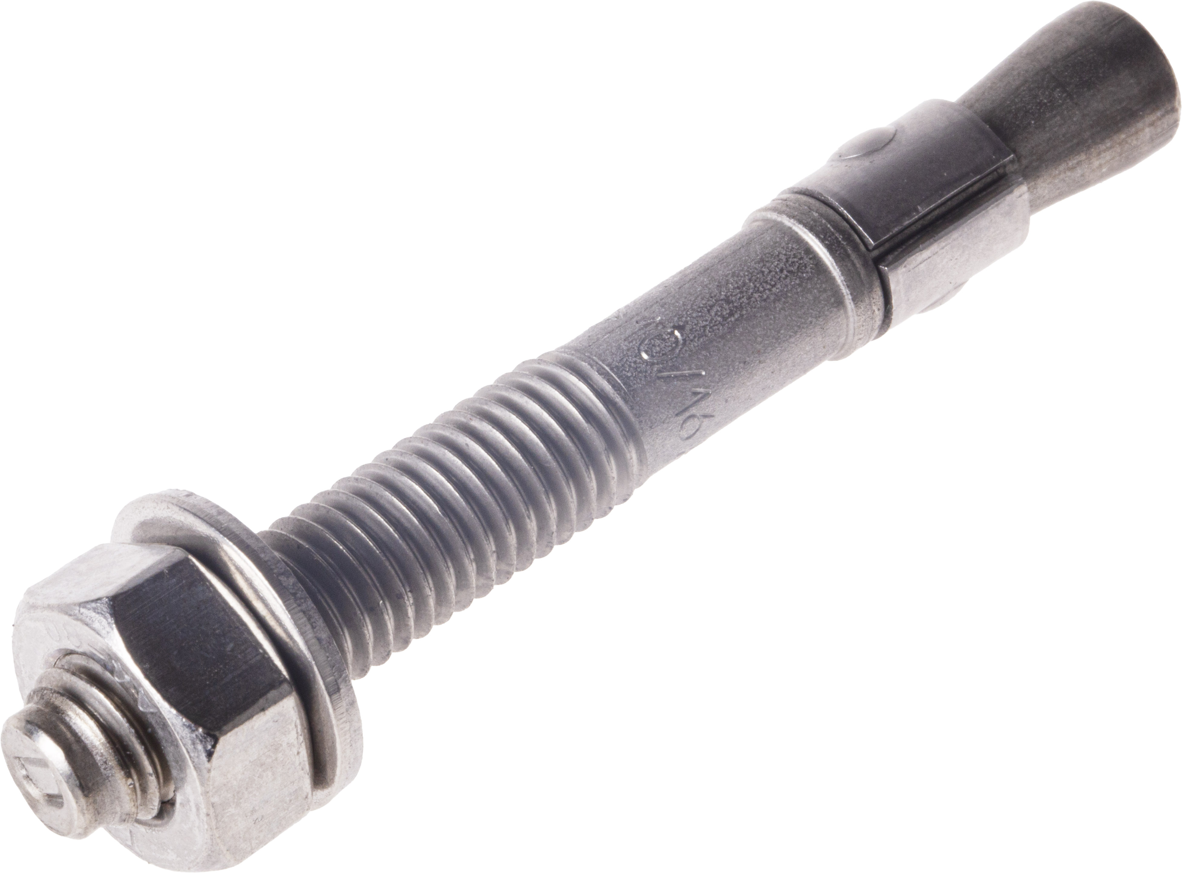 RS PRO Stainless Steel Bolt Anchor M10 x 85mm, 10mm Fixing Hole