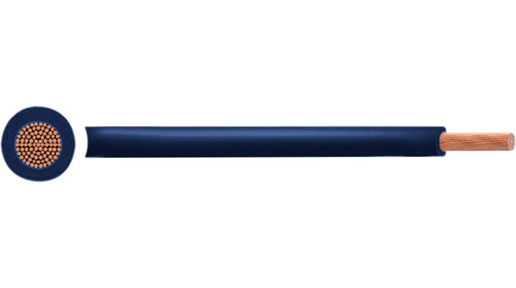 Tri Rated PVC 1.00mm HO5V2-K D.Blue 100m