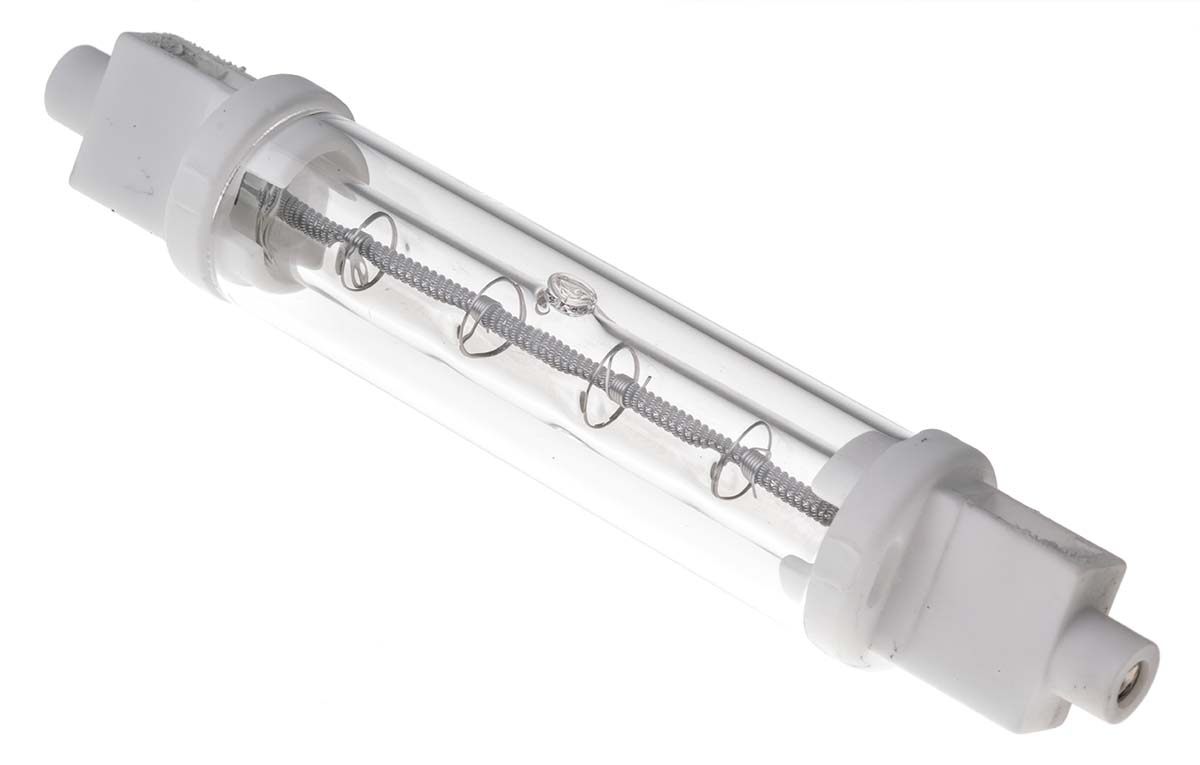 RS PRO 500 W R7S Infrared (IR) Heat Lamp 118 mm, 230 V
