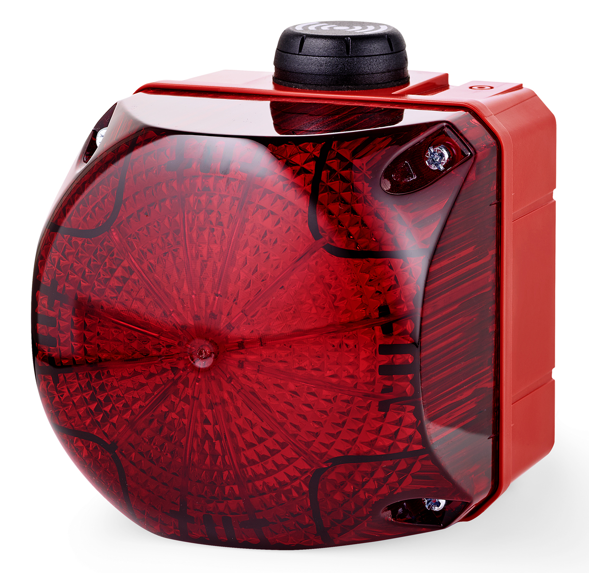 AUER Signal QSS Series Red Buzzer Beacon, 230 → 240 V ac, IP65, Surface Mount, 80 at 1 Metre