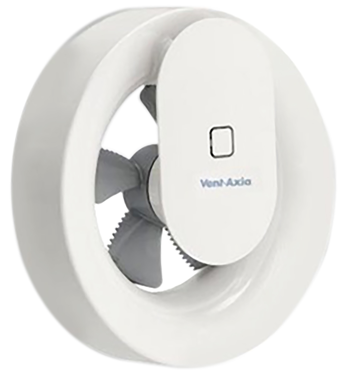 Vent-Axia Lo-Carbon Svara Svara Round Wall Mounted, Window Mounted Extractor Fan, 17 → 20dB(A), 3 Speed,