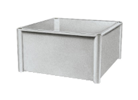 Schneider Electric PanelSeT Series Grey Fibreglass Reinforced Polyester Enclosure, IP65, IK09, 540 x 360 x 135mm
