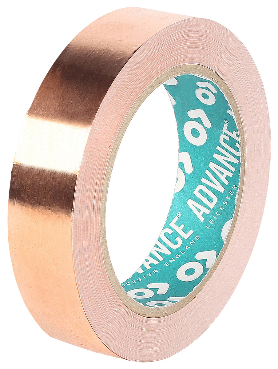 Advance Tapes AT526 Conductive Metallic Tape, 19mm x 33m