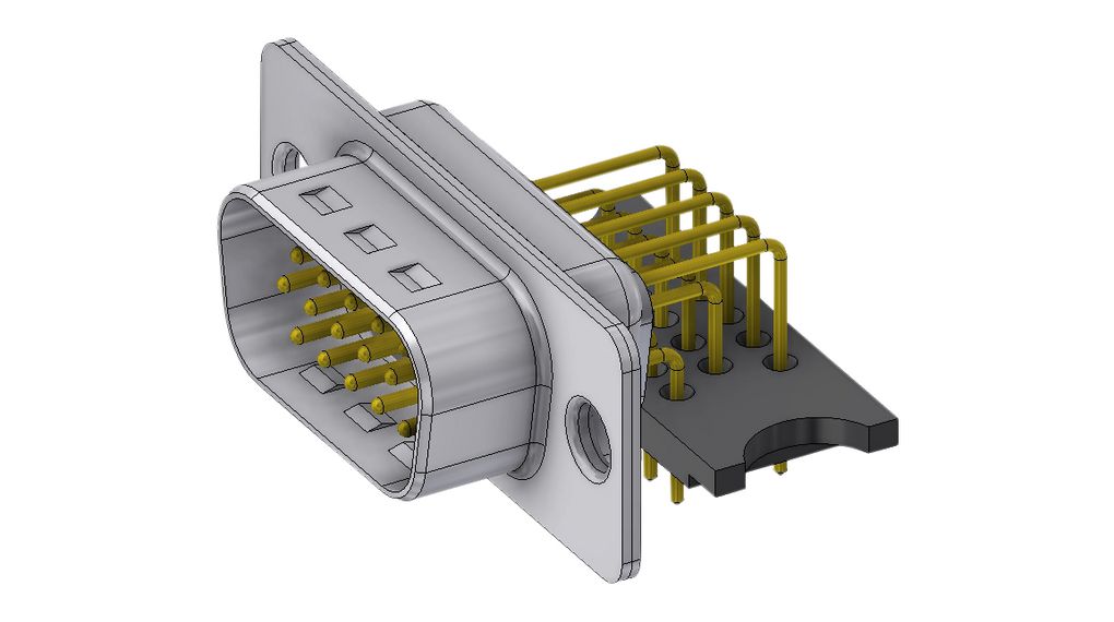 Deltron Connectors HD Series D-sub Connector Plug