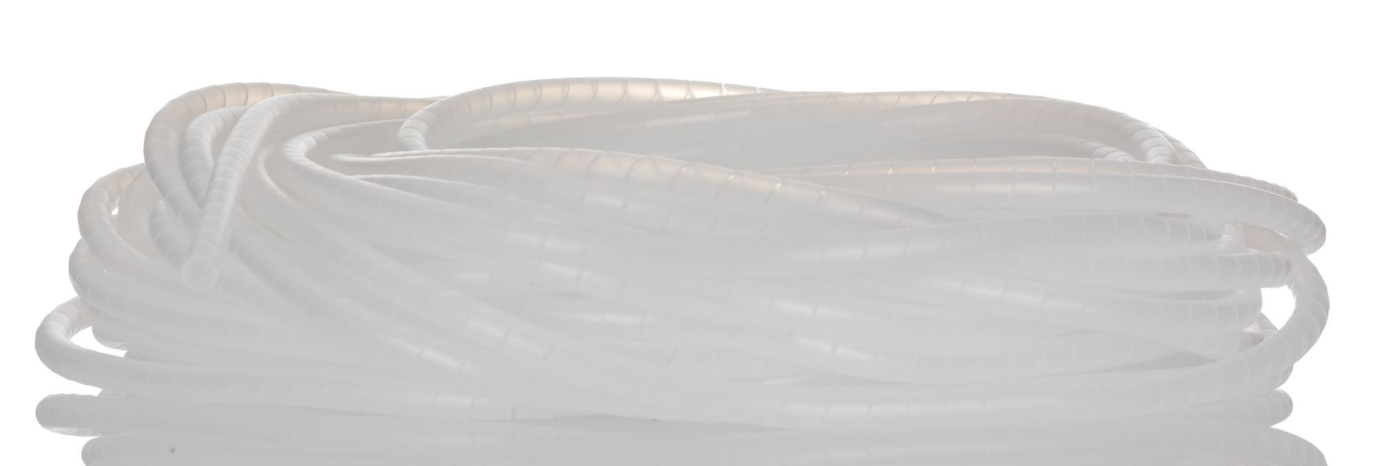 HellermannTyton Spiral Wrap, I.D 6mm, 40mm Polyethylene SBPE Series
