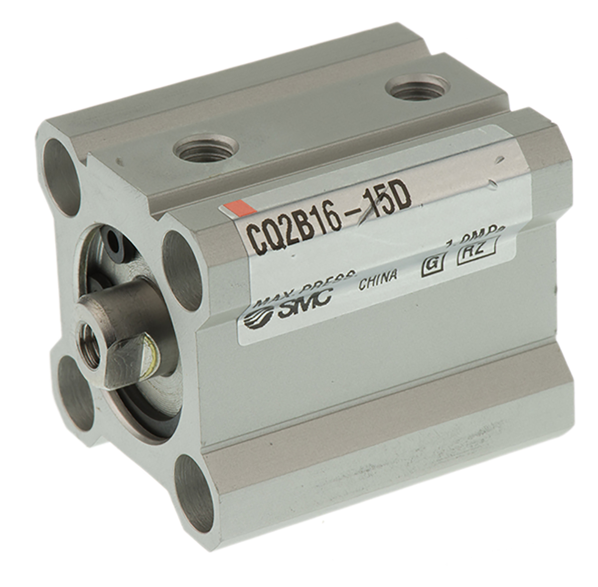 SMC Pneumatic Compact Cylinder - 16 mm Bore, 15 mm CQ2 Series, Double Acting Acting