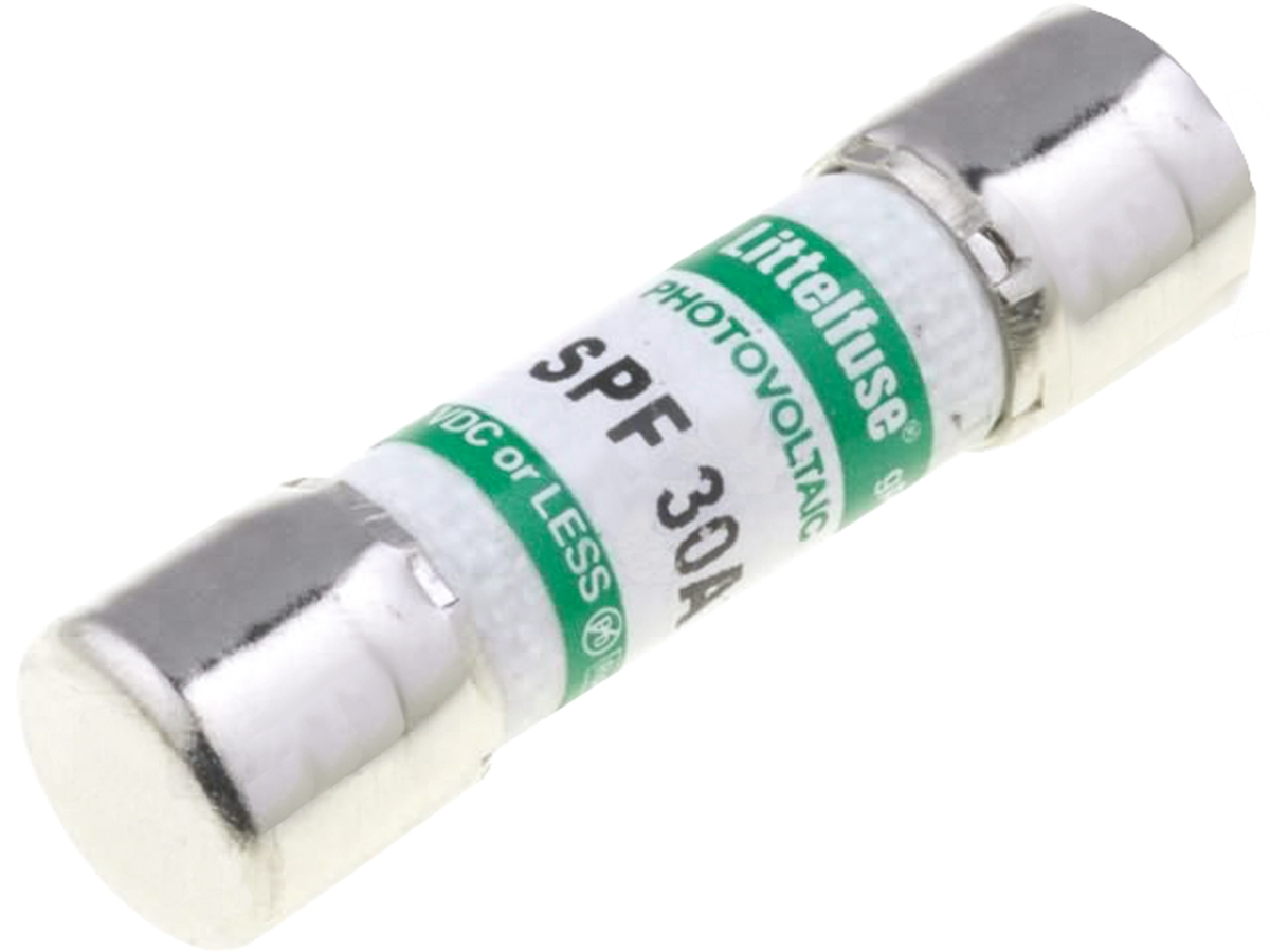 Littelfuse 30A F Melamine Cartridge Fuse, 10 x 38mm