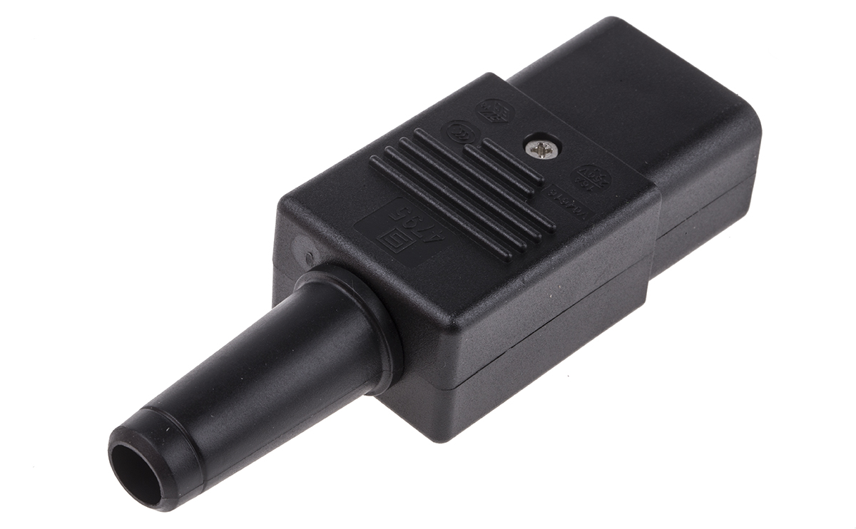 Schurter C19 Cable Mount IEC Connector Socket, 16A, 250 V