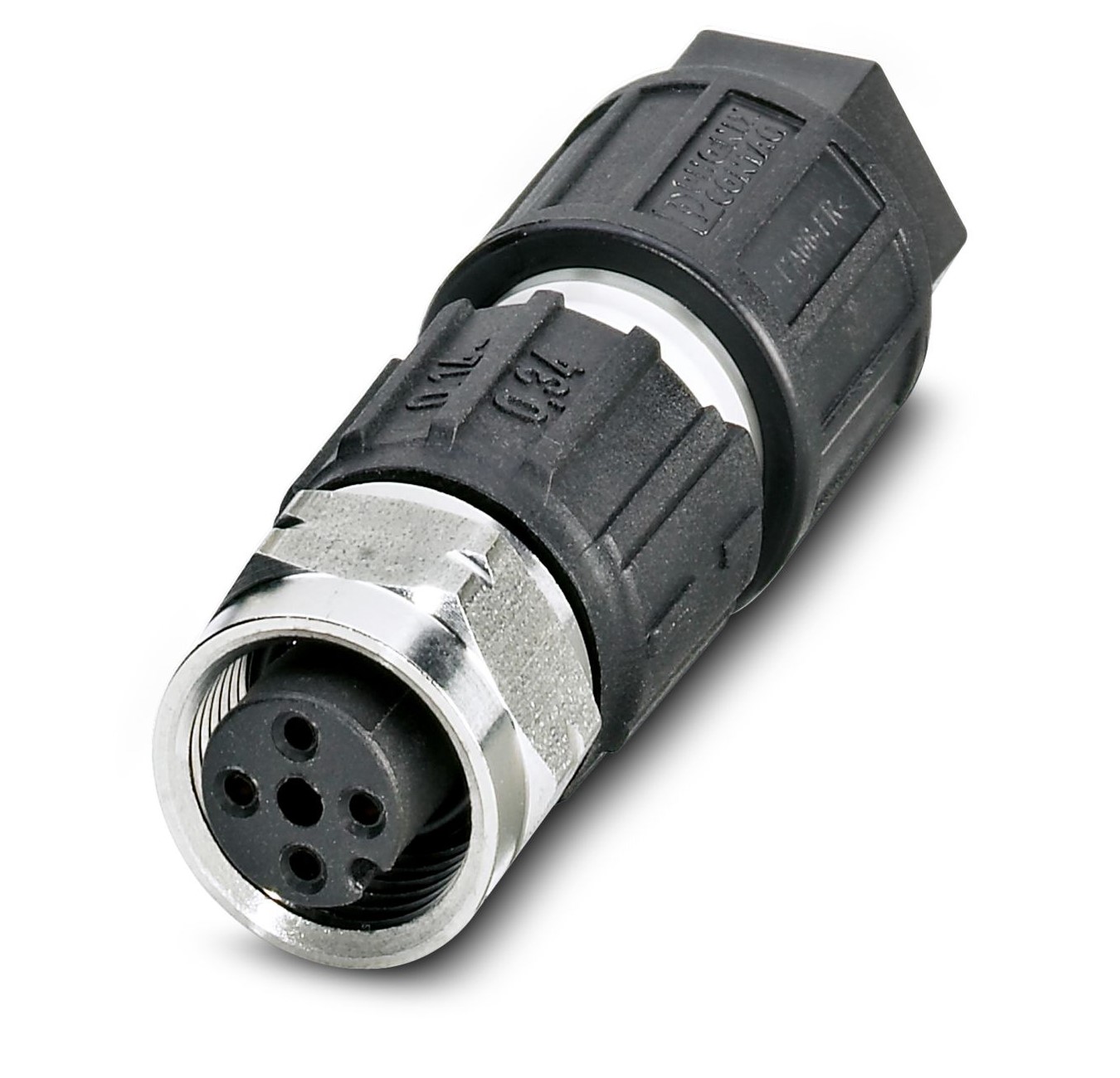 Phoenix Contact Circular Connector, 4 Contacts, M12 Connector, Socket, Female, IP67