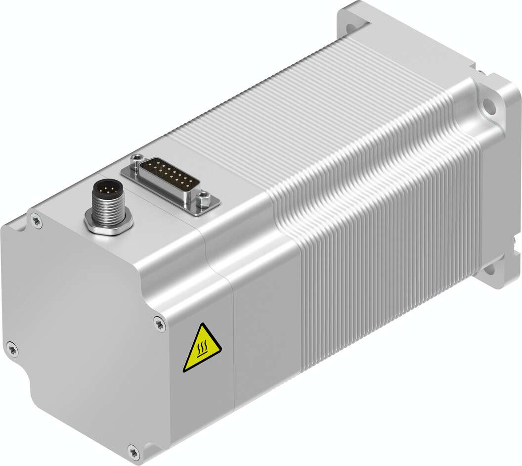 Festo EMMS-ST Series Hybrid Stepper Motor, 9.3Nm Torque, 48 V, 1.8°, 11mm Shaft