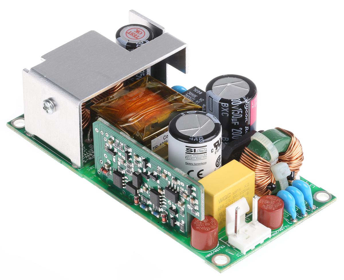 TRACOPOWER Switching Power Supply, TOP 100-124, 24V dc, 4.2A, 100W, 1 Output, 187 → 264 V ac, 90 → 132 V