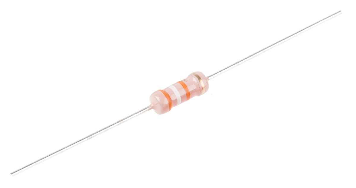 RS PRO 39kΩ Carbon Film Resistor 2W ±5%