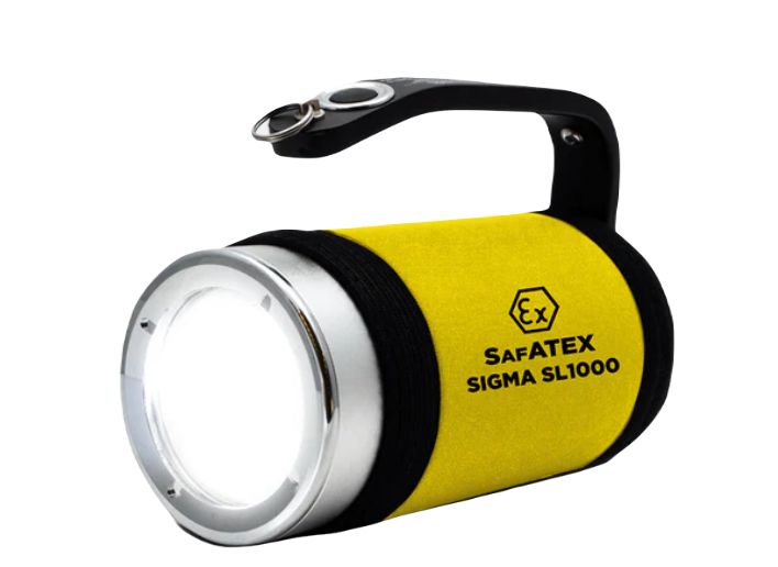 Nightsearcher ATEX Spot Beam Torch Black, Yellow - Rechargeable 890