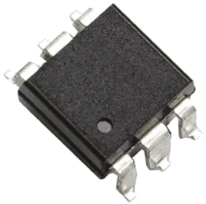 Broadcom Solid State Relay, 0.2 A Load, PCB Mount, 600 V Load, 1.7 V Control