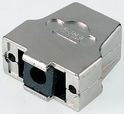 FCT from Molex FMH Series Die Cast Zinc D Sub Backshell, 25 Way, Strain Relief