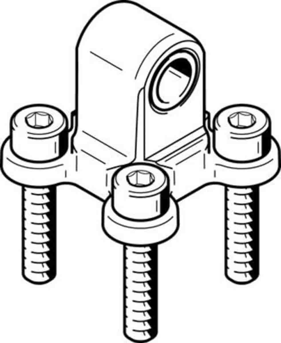 Festo Flange SNCL-16-R3, To Fit 16mm Bore Size