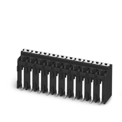 Phoenix Contact 5/ 4-V-3, 5 R44, SPT-SMD 1 Series PCB Terminal Block, 4-Contact, 3.5mm Pitch, Solder Mount, 1-Row, Push